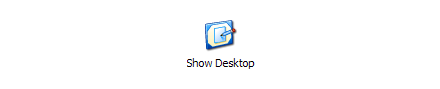 Show Desktop Windows XP icon