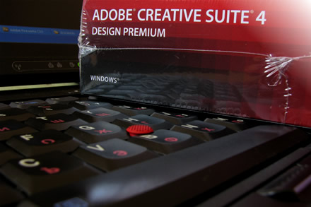 Adobe CS4 Design Premium Suite (box shot)