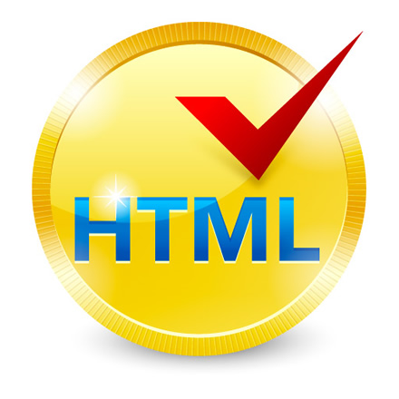 W3C HTML icon from Veerle, variant 1