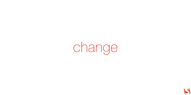 Change...