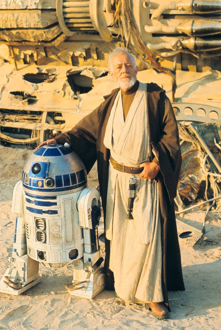 R2D2 and Obi-Wan Kenobi