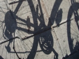 bike shadow