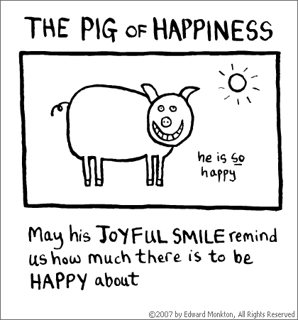 Edward Monkton - Pig of Happiness