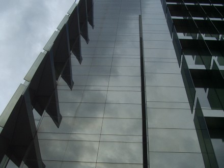Office building, all grey