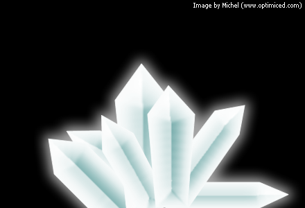 Crystals made with Adobe Fireworks (image 3)