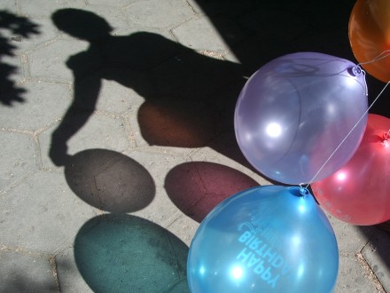 colorful baloons