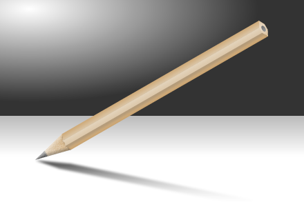 Pencil made with Adobe Fireworks