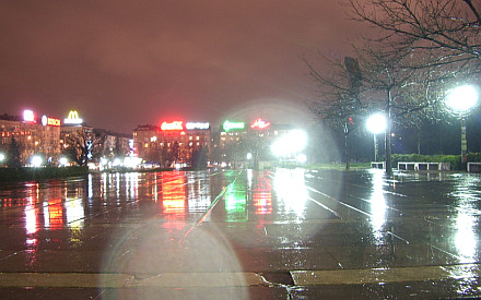 Sofia city by night