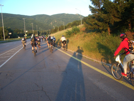 We at the 100 km Vitosha tour 2007