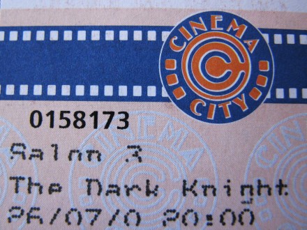 Batman VI: The Dark Knight (tickets)
