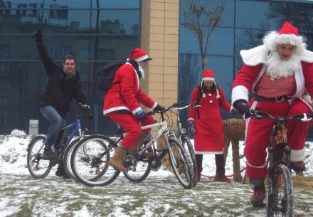 Коледен вело-парад, 22/12/2007, София