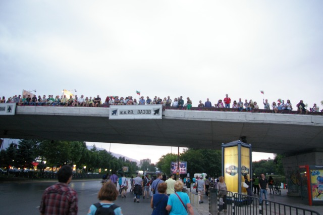 #ДАНСwithme мирен протест в София