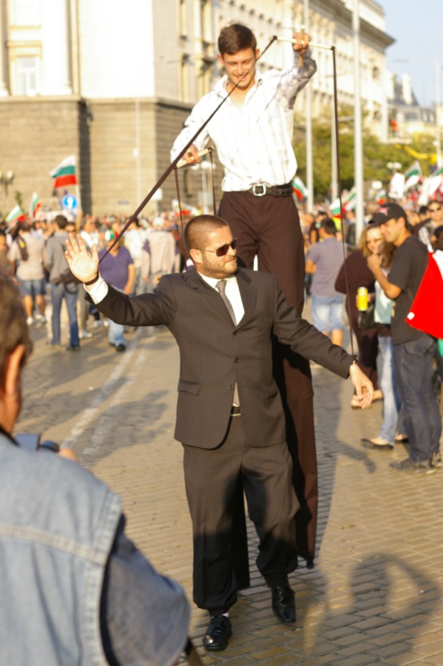 #ДАНСwithme мирен протест в София