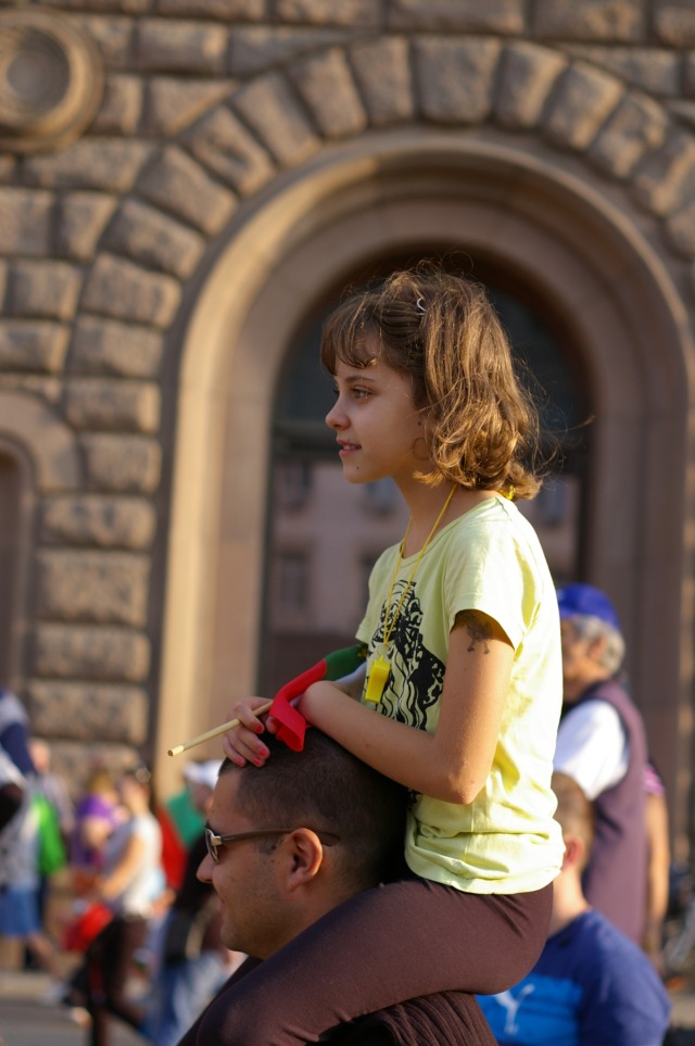 #ДАНСwithme мирен протест в София