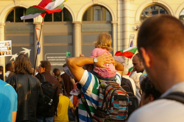 #ДАНСwithme мирен протест в София