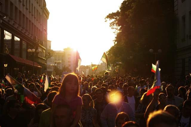 #ДАНСwithme мирен протест в София