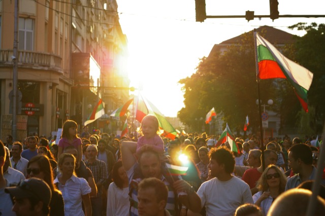 #ДАНСwithme мирен протест в София