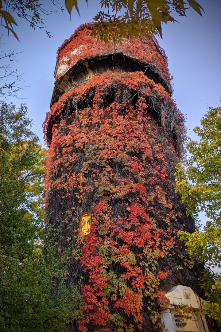The old water tower in Lozenets, Sofia
