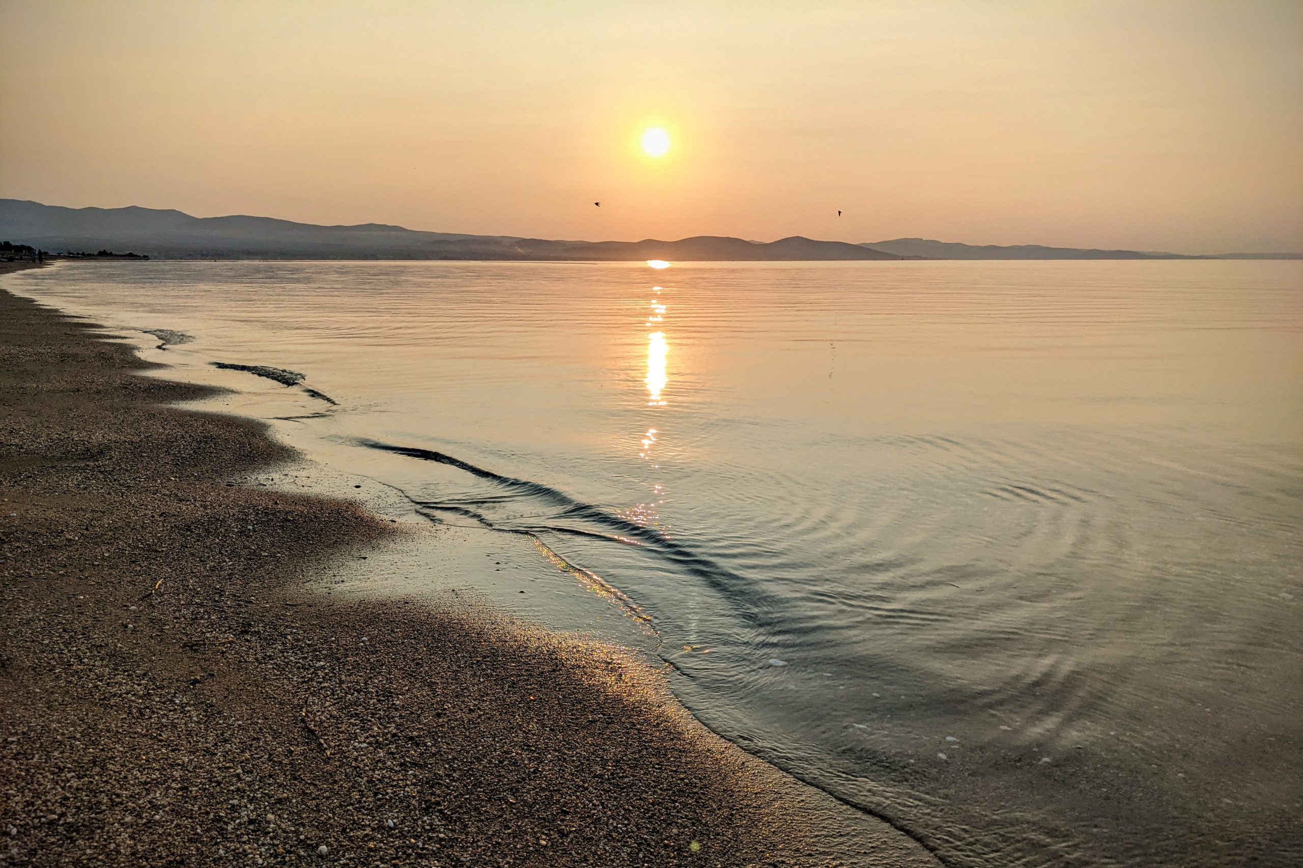 Sunrise over the Mediterranean